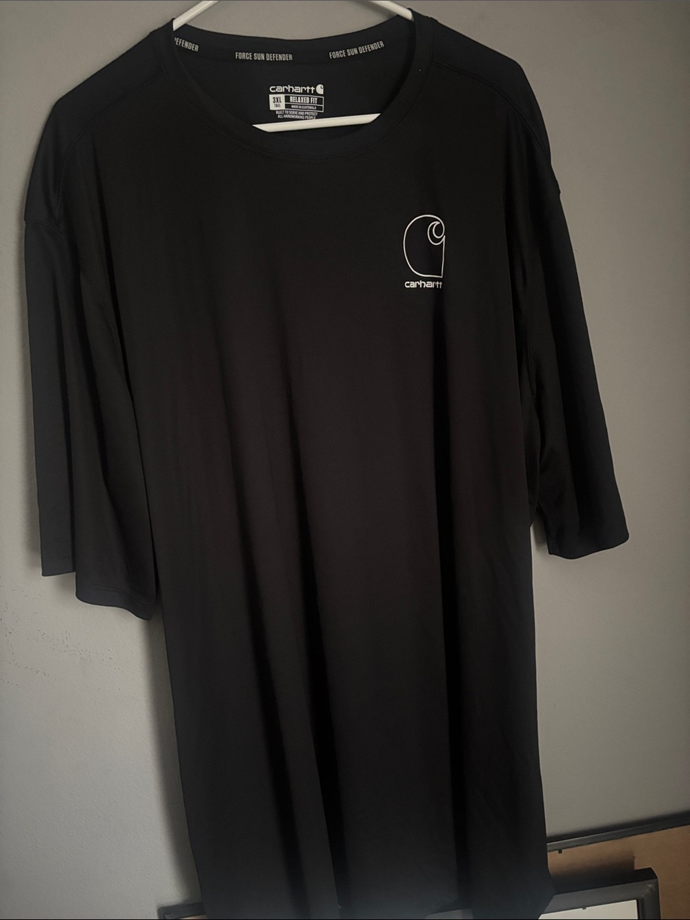 Carhartt Black Short-Sleeve Logo Tee